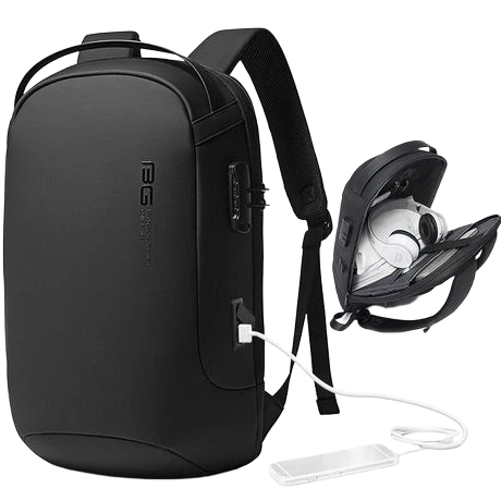 BANGE Anti-Theft Ergonomic Custom Office Backpack  OEM Professional Work Rucksack