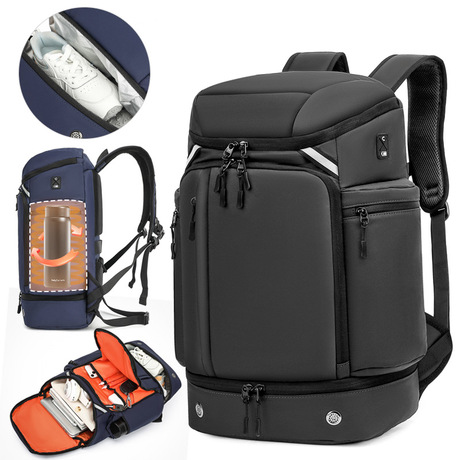 Multi-Functional Travel Backpack Custom Business Backpack for Laptop OEM Office Work Bag Manufacturer  