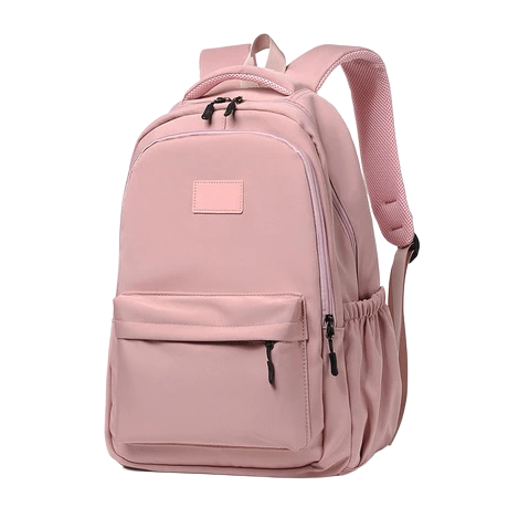 Stylish Pink Lightweight Foldable Backpack for Promotional Gifts