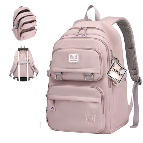 Multipurpose Fashion Custom College Backpack with USB Charging Port