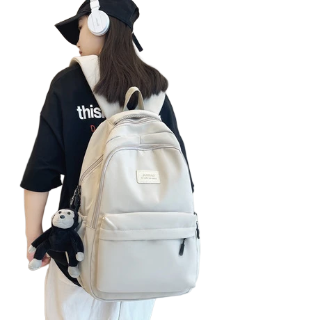 Stylish Promotional College Backpack with USB & Headphone Port