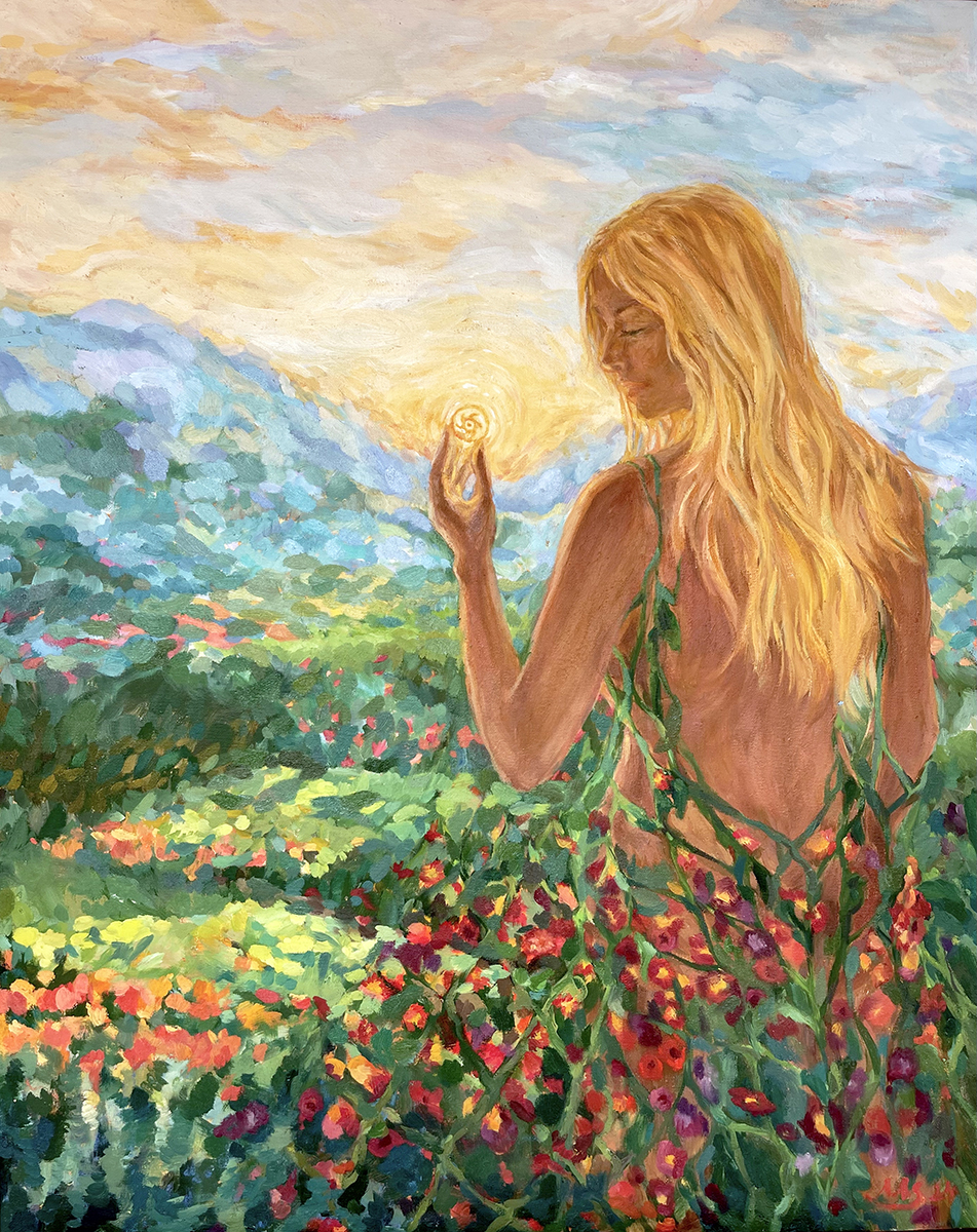 Enchanted Garden Art Print