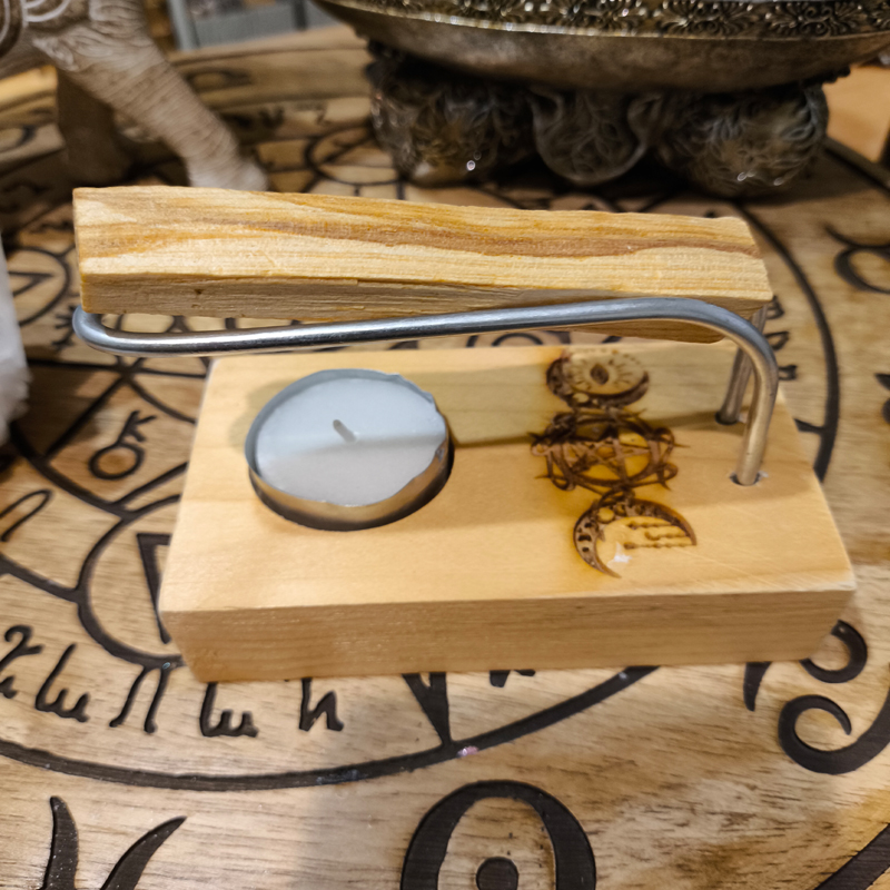 Quemador de madera para palo santo