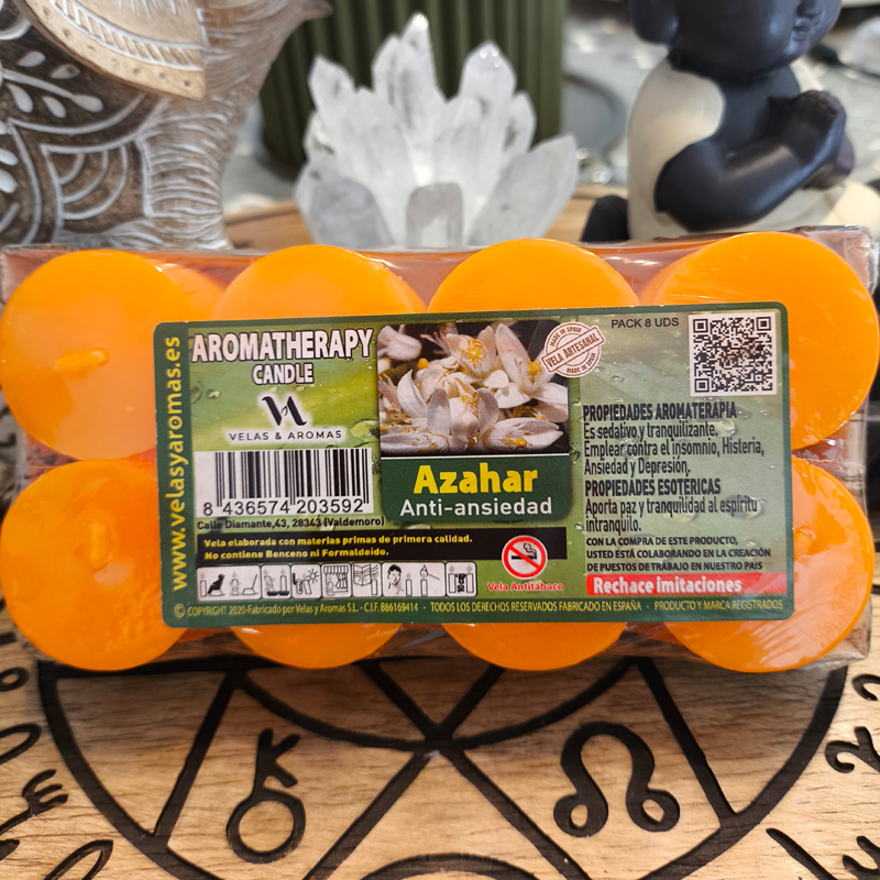 Velas Aromáticas de Azahar