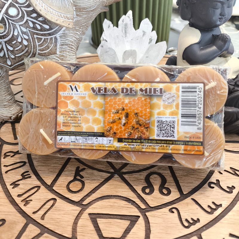 Velas votivas de miel