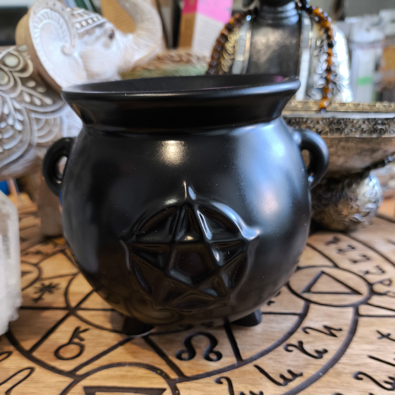 Caldero negro de ritual