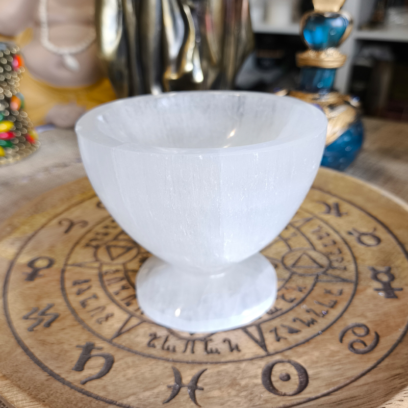 Copa caliz de selenita