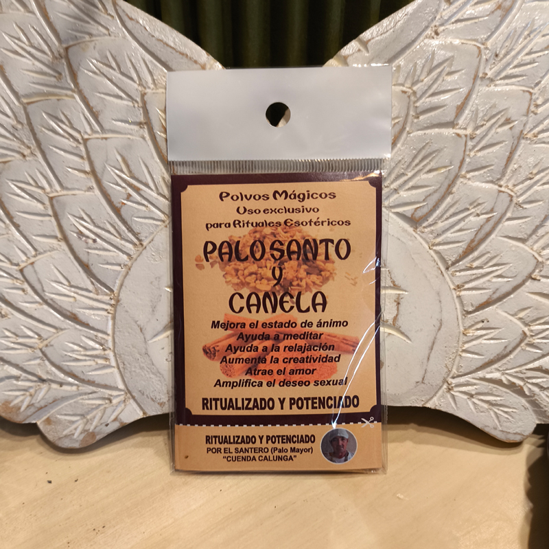 Polvos mágicos de Palosanto y Canela