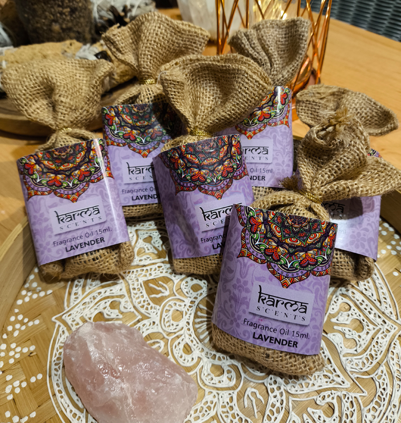 Bolsitas de Lavanda con Aceite de Fragancia