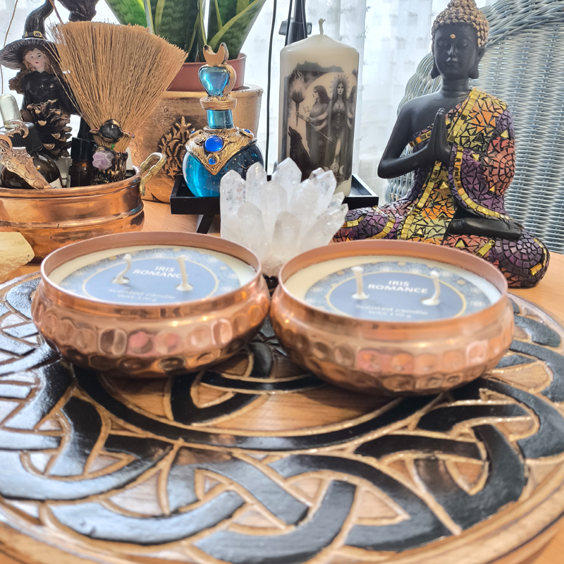 Velas aroma romance d'Iris