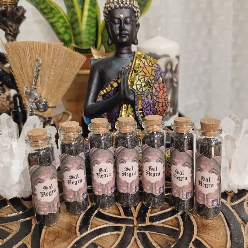 Botellas de Sal Negra