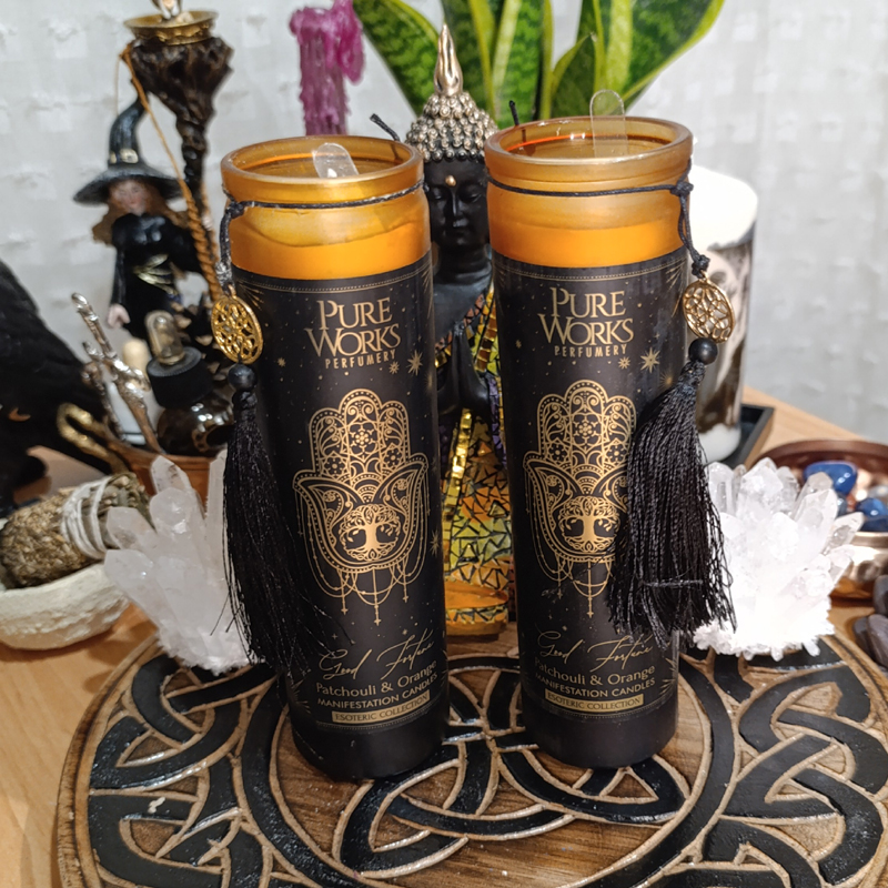 Vela de manifestación Good Fortune - Buena Fortuna