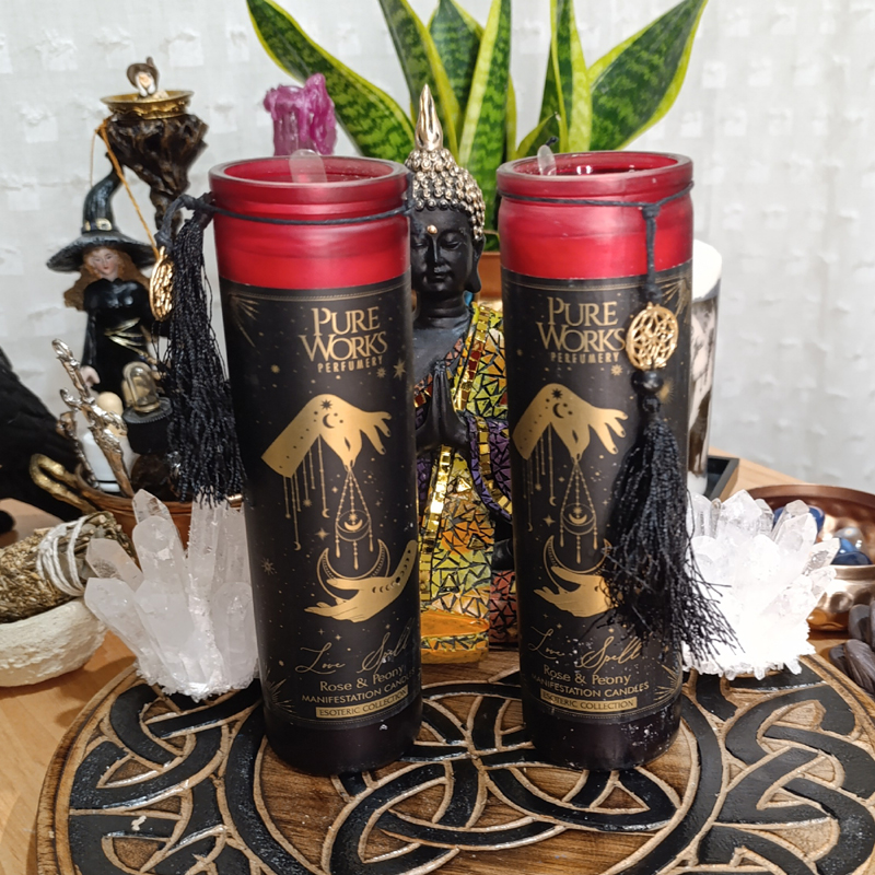 Vela de manifestación Love Spell - Hechizo de Amor