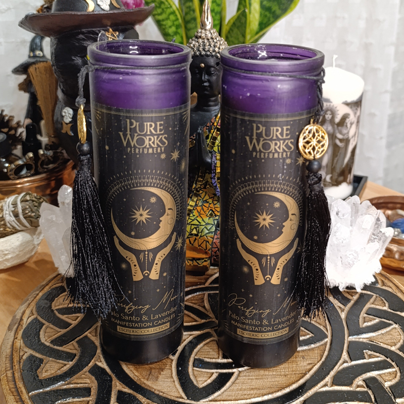 Vela de manifestación Purifying Moon - Luna Purificadora