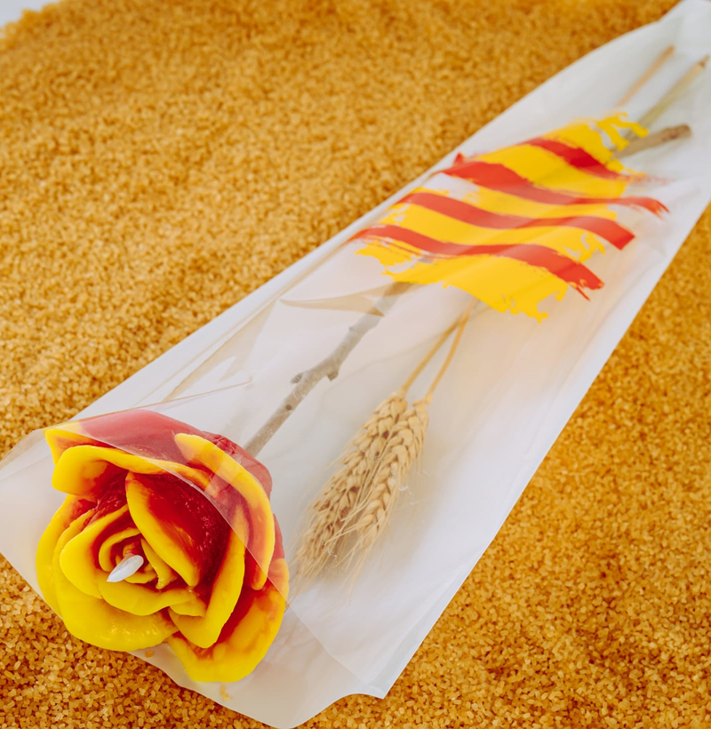 Vela Rosa de Sant Jordi