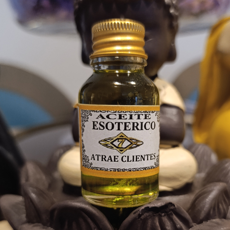 Aceite esotérico atraer clientes
