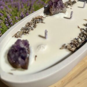 Vela Atenea Lavanda