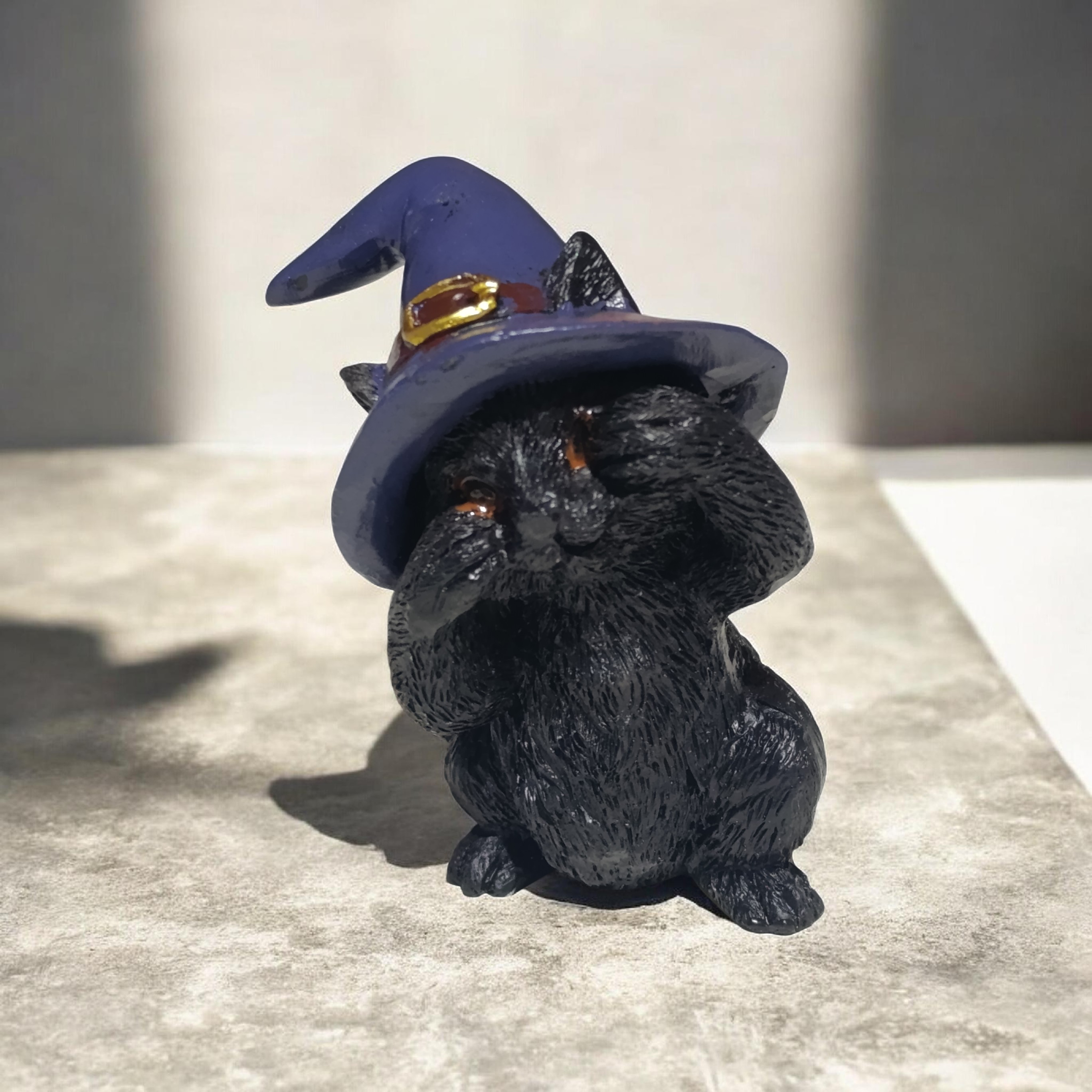 Juego de Figuras Gatos Brujos No Veo No Hablo No Oigo