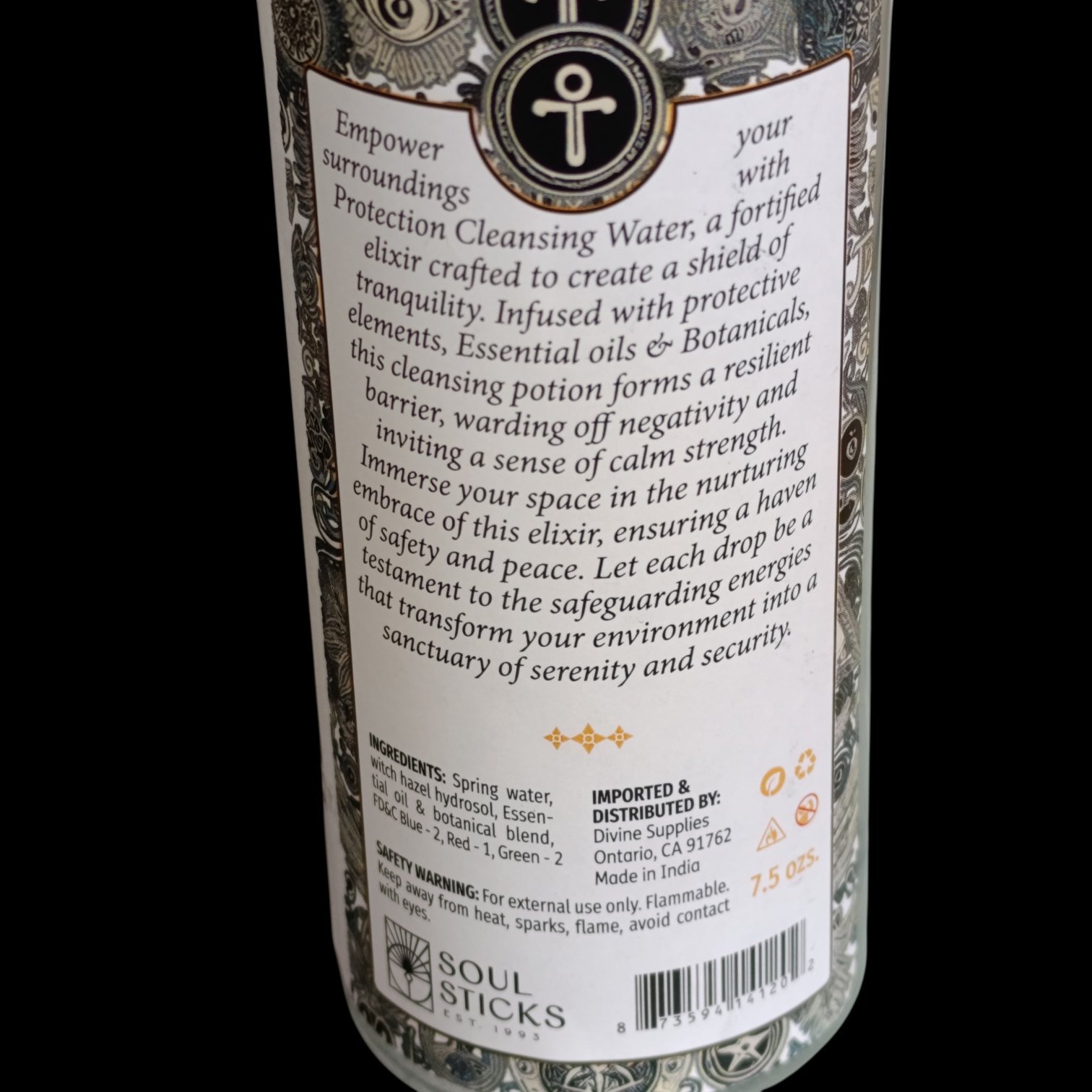 Agua de Protección – Limpieza energética y defensa espiritual