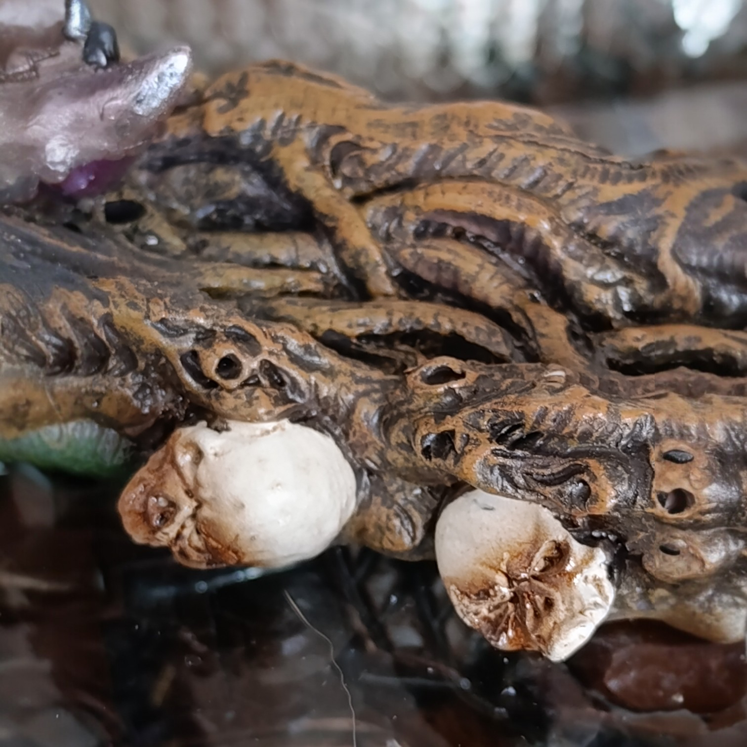 Inciensario Gato Wicca con Luna y Calaveras – 