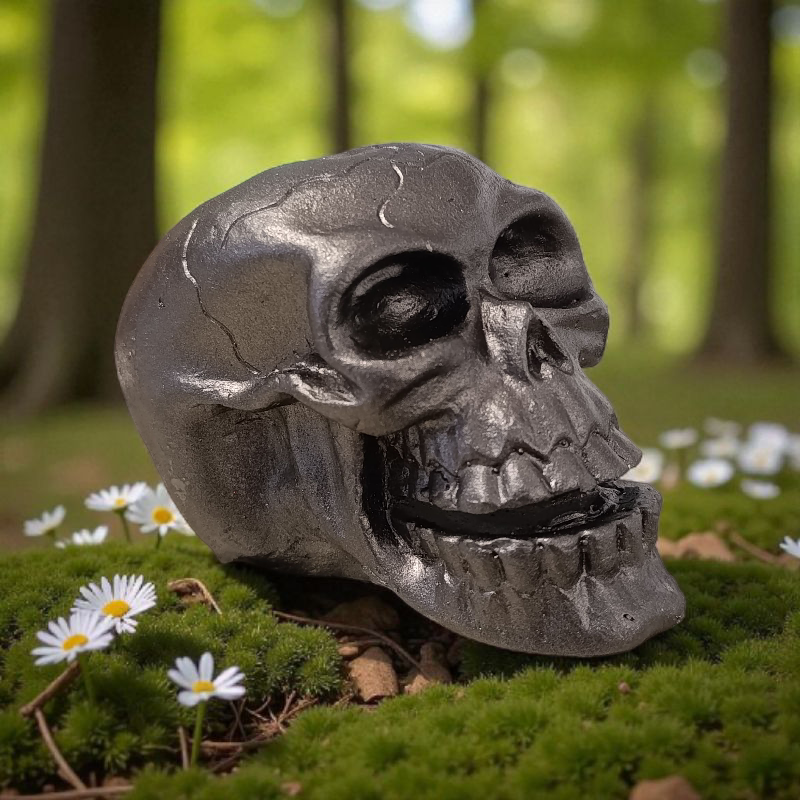 Calavera para Ritual – Vela Esotérica Artesanal