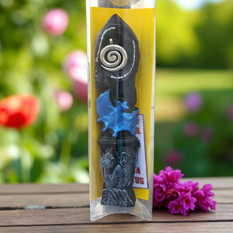Vela Espanta Espíritus – Protección Esotérica con Diseño Místico