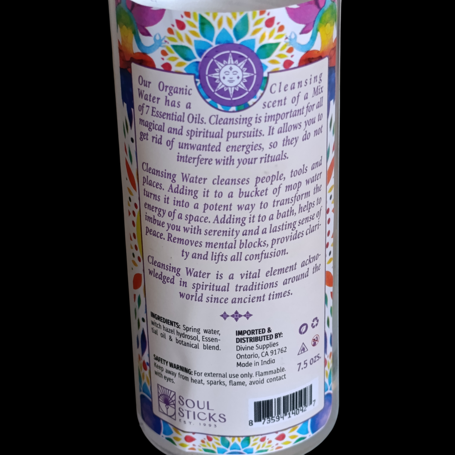 Agua 7 Chakras – Equilibrio energético y limpieza espiritual