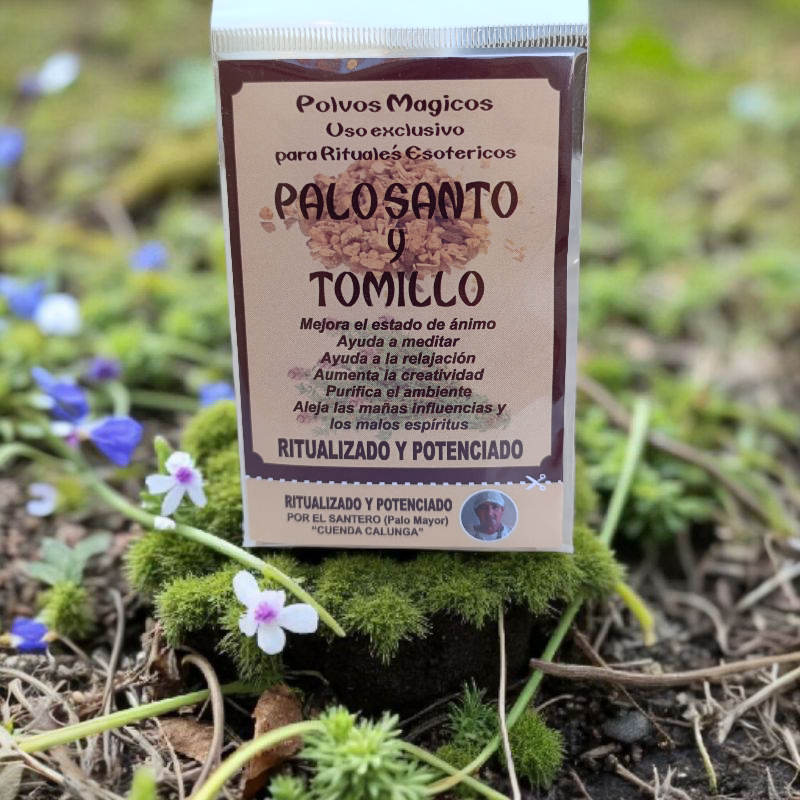 Polvos de Palosanto y Tomillo