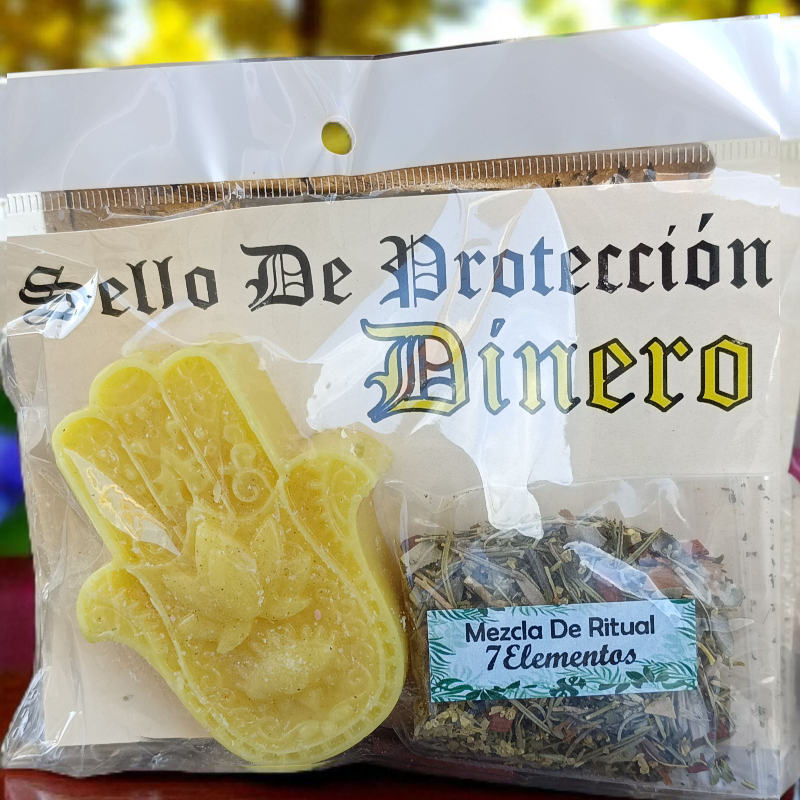 Velas Sello de Protección para  Salud ,Amor, Dinero , Casa y Negocios 