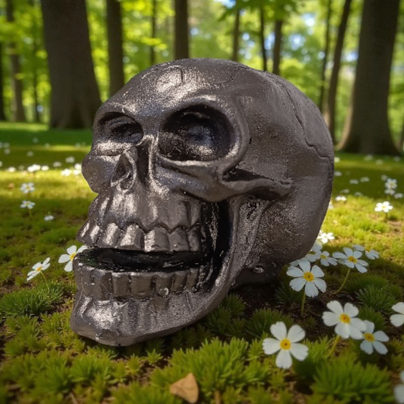 Calavera para Ritual – Vela Esotérica Artesanal