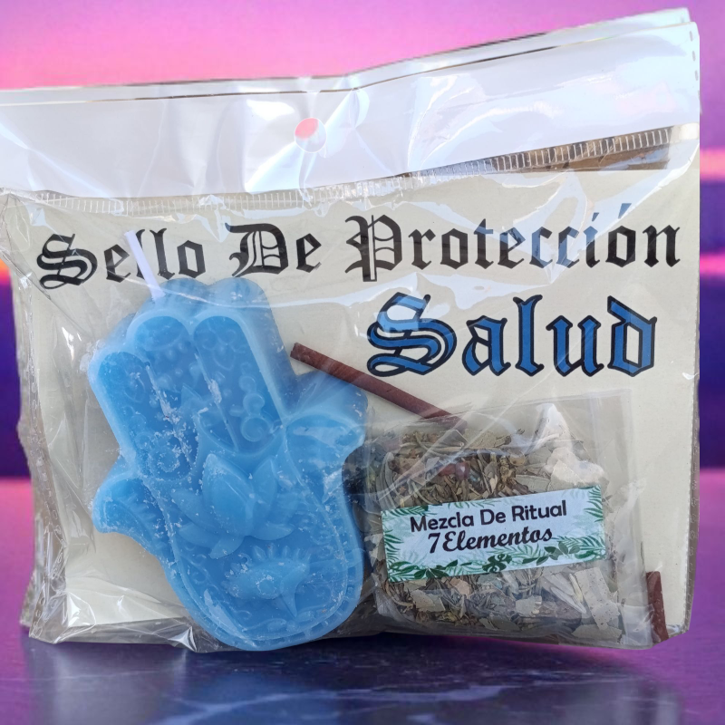 Velas Sello de Protección para  Salud ,Amor, Dinero , Casa y Negocios 
