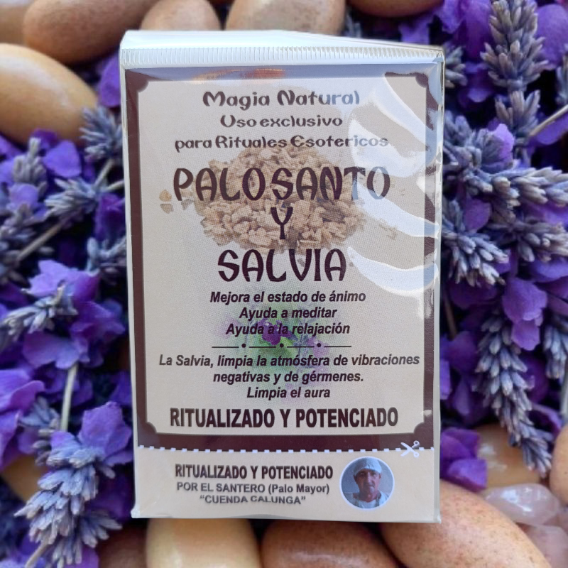 Polvos de Palosanto y Salvia