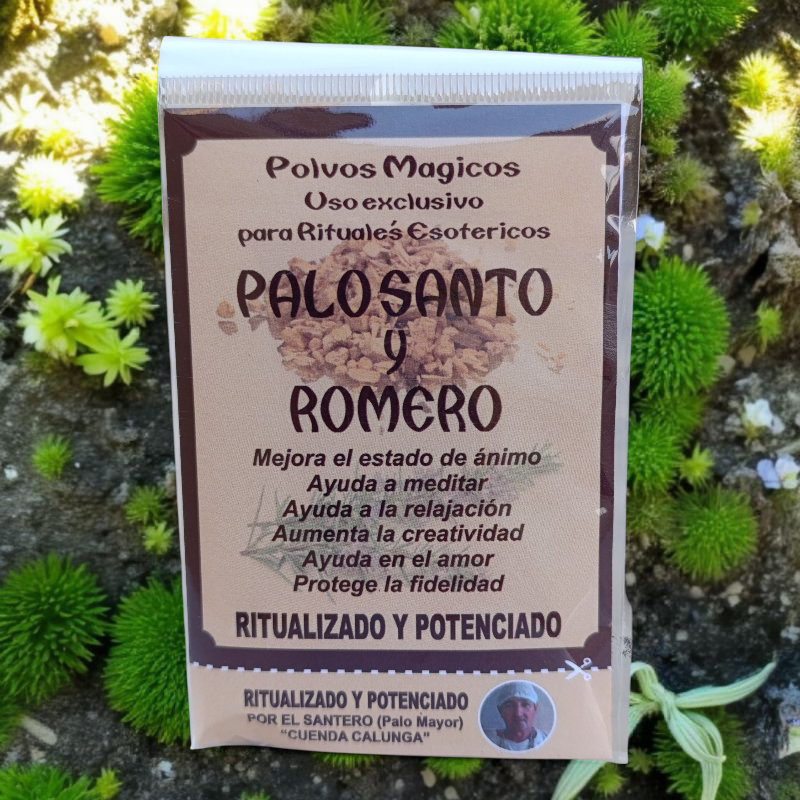 Polvos de Palosanto y Romero