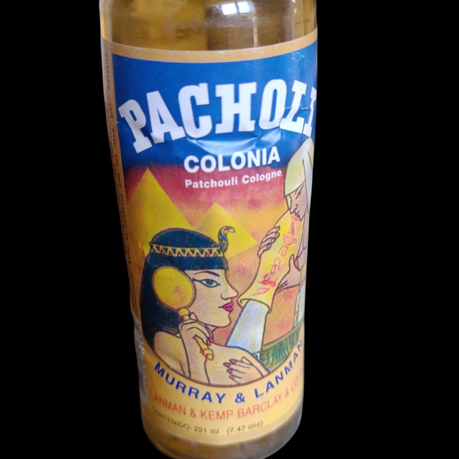 Agua colonia de Pachuli