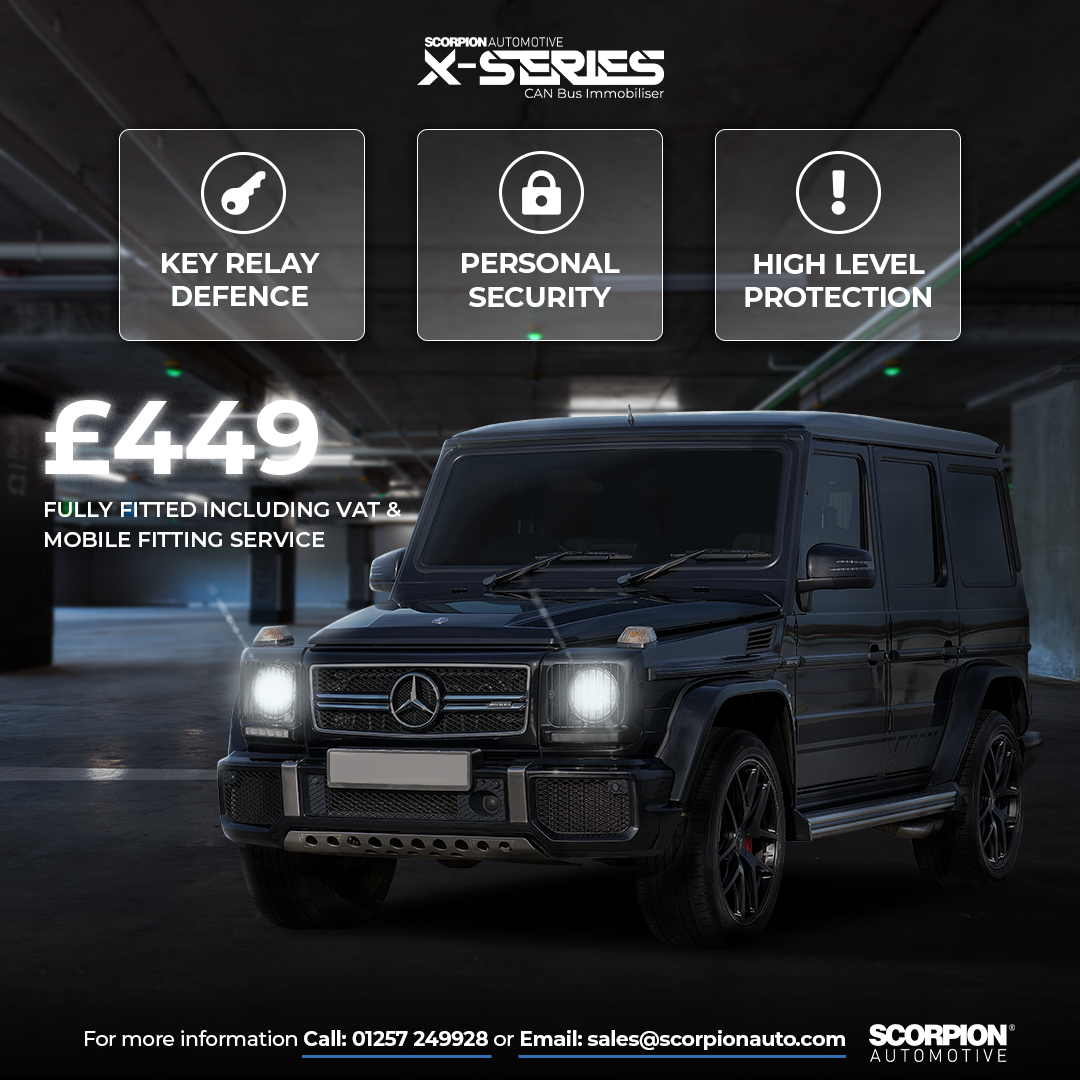Scorpion Automotive X-Series Can Bus Immobiliser