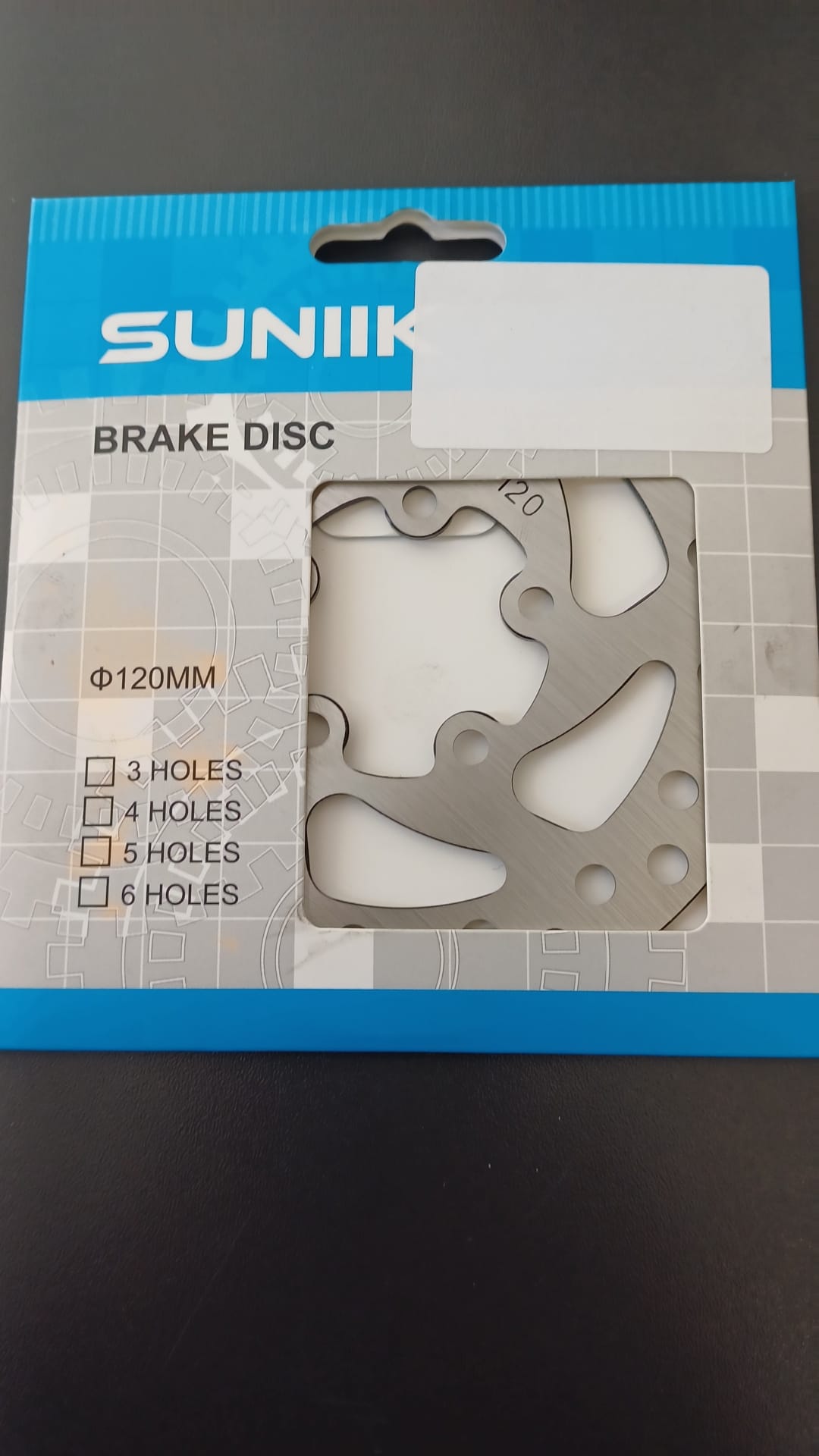 Disco de freno de 5 agujeros 120 MM