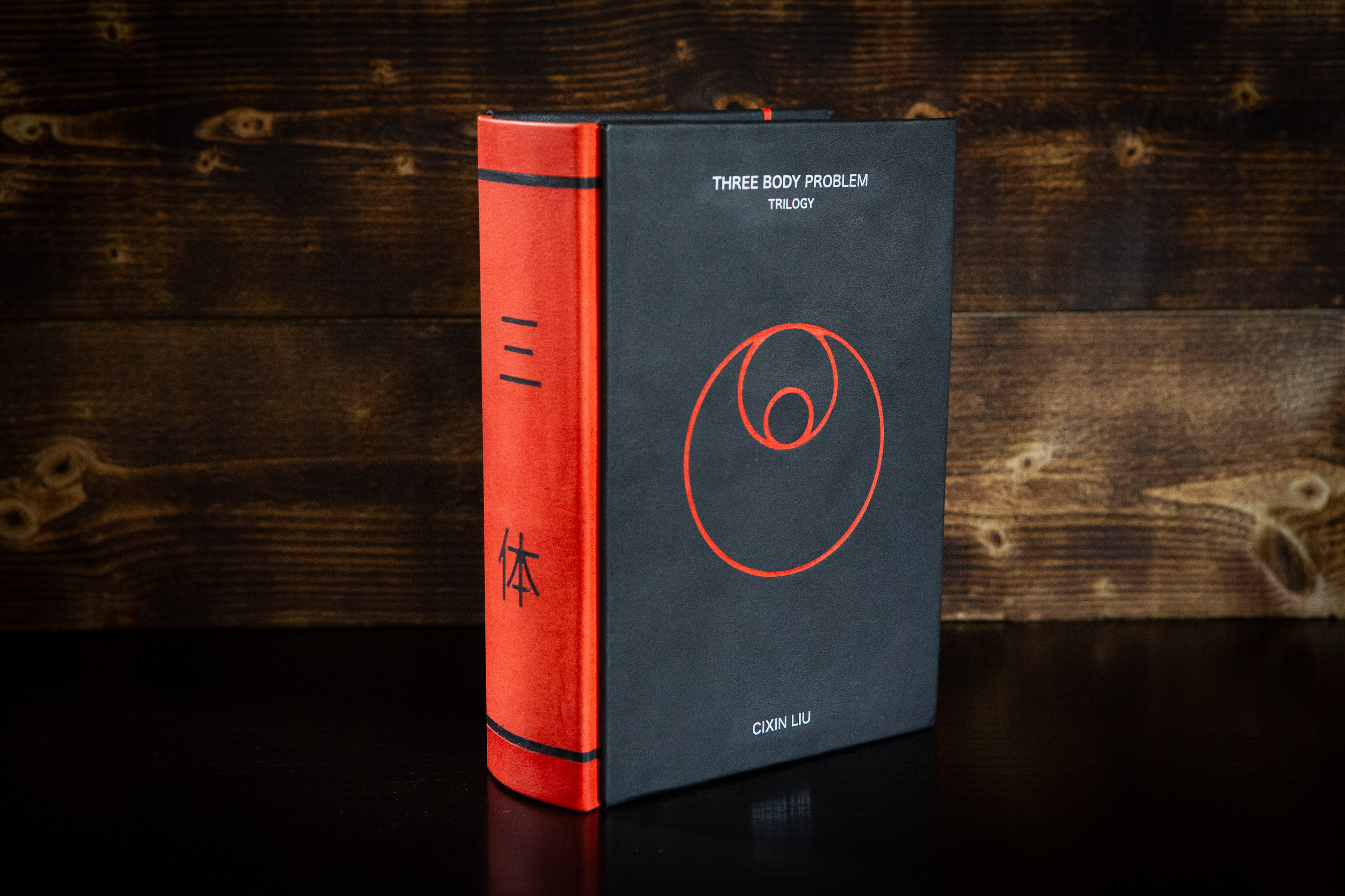 Leather Bound Three Body Problem Trilogy – Handcrafted Collector Edition