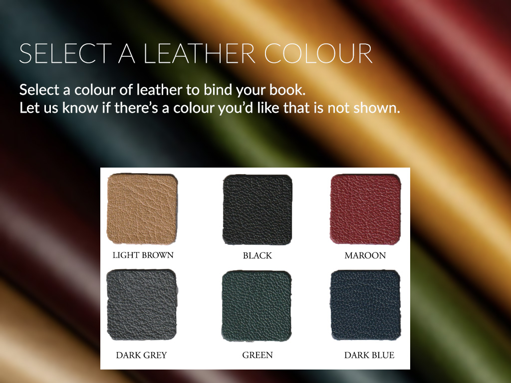 Custom Leather Bindings