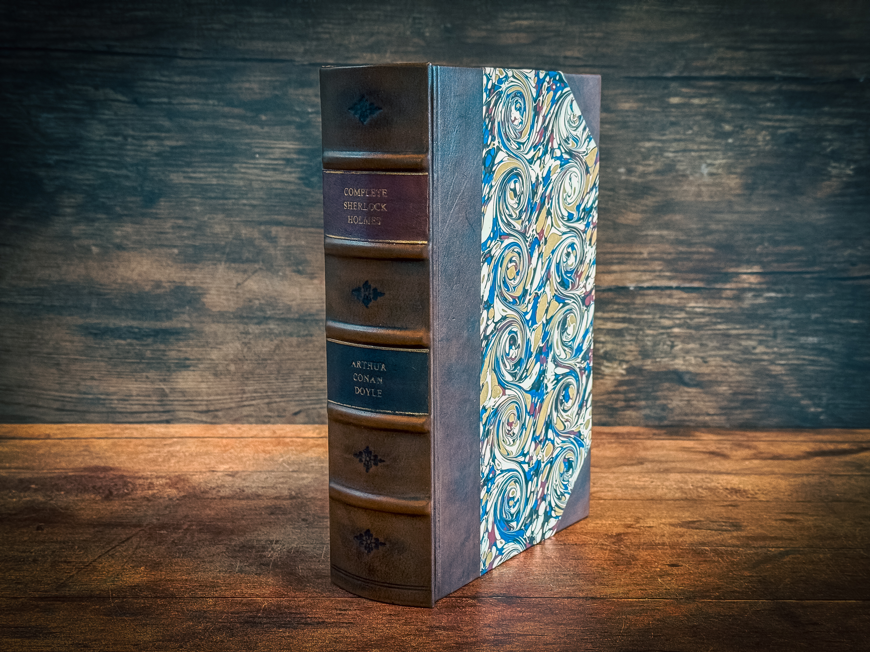 Sherlock Holmes - Arthur Conan Doyle - Antique Series - Leather Bound