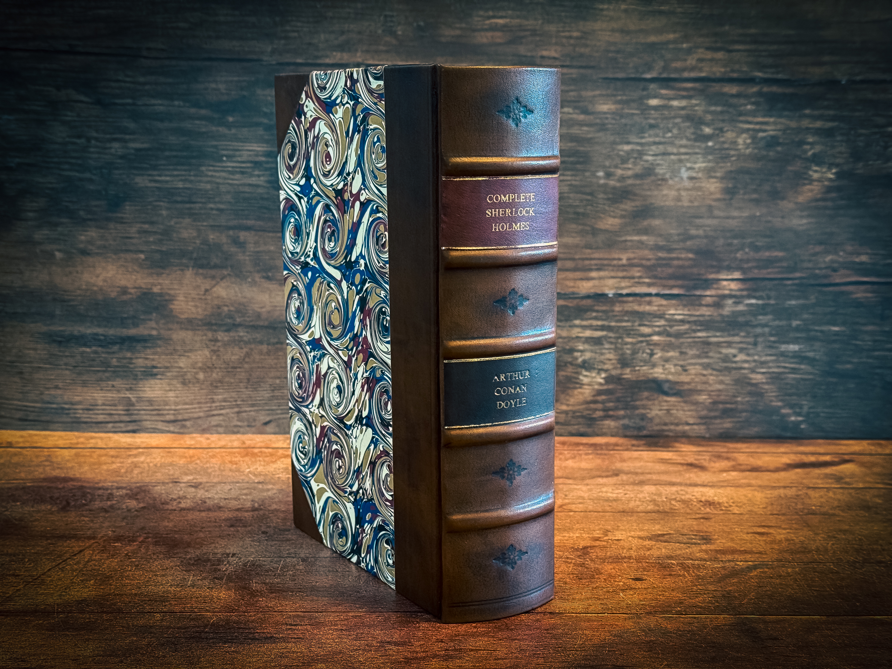 Sherlock Holmes - Arthur Conan Doyle - Antique Series - Leather Bound