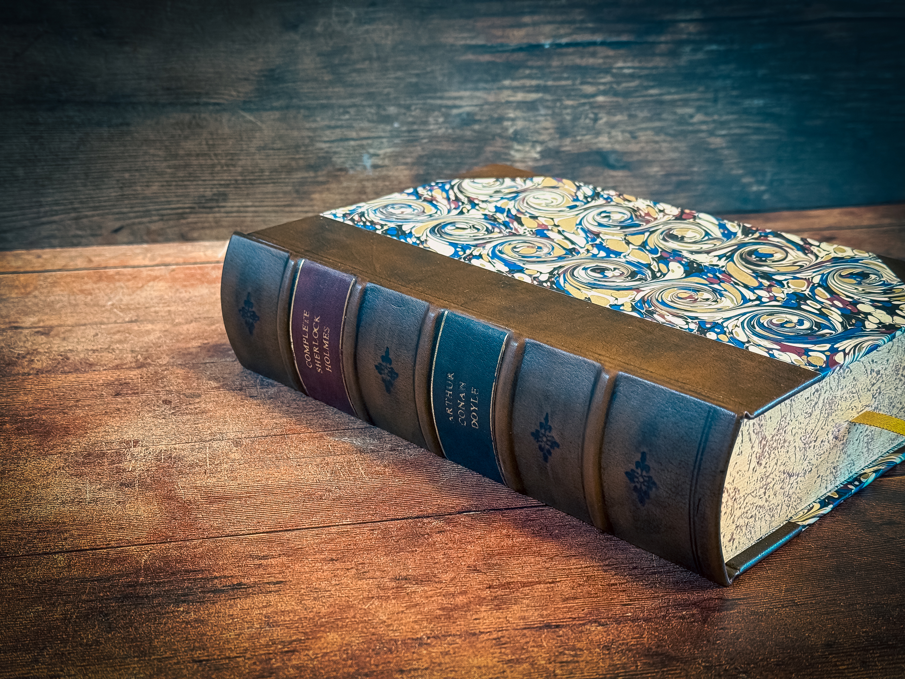 Sherlock Holmes - Arthur Conan Doyle - Antique Series - Leather Bound