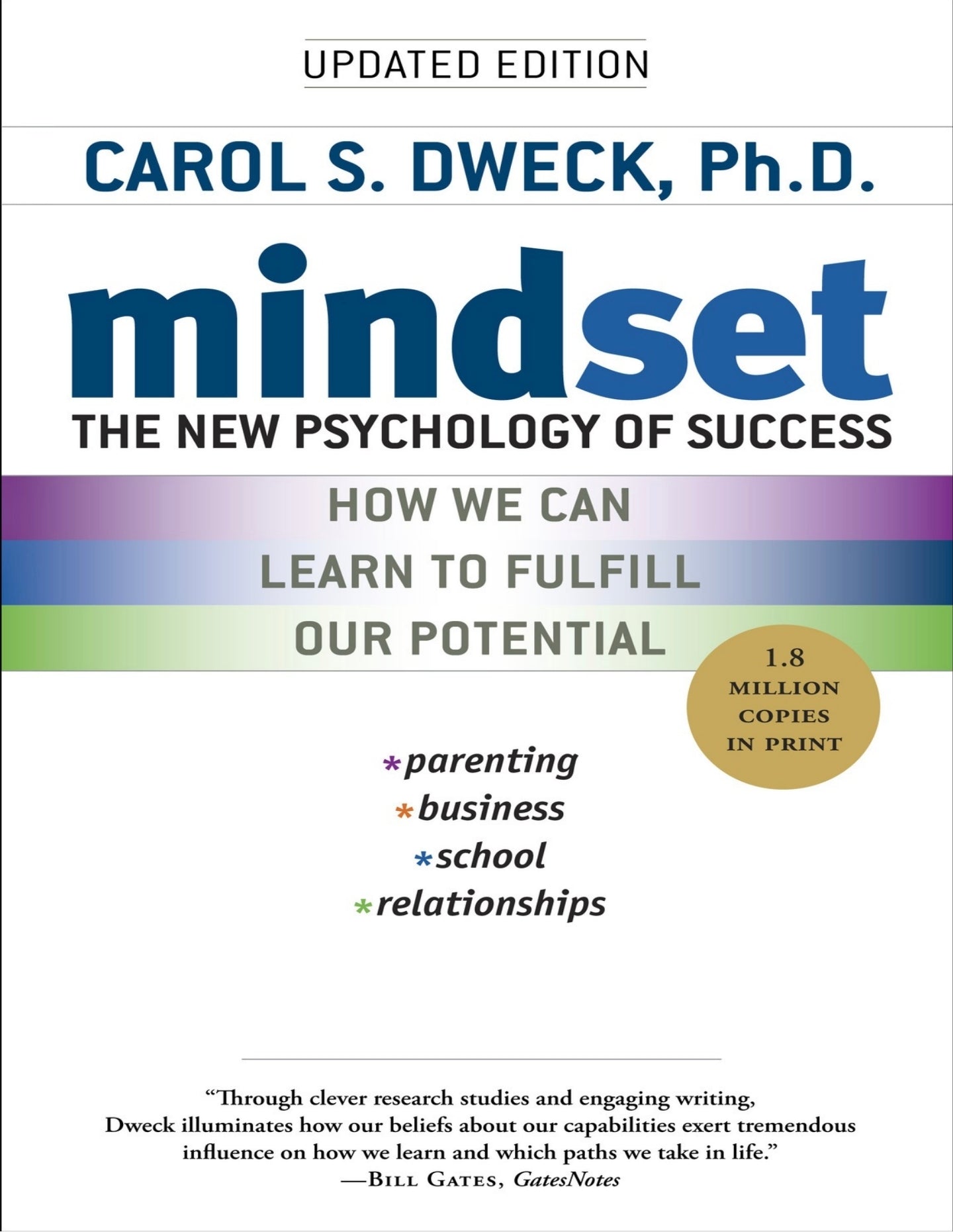 Mindset: The New Psychology of Success by Carol S. Dweck
