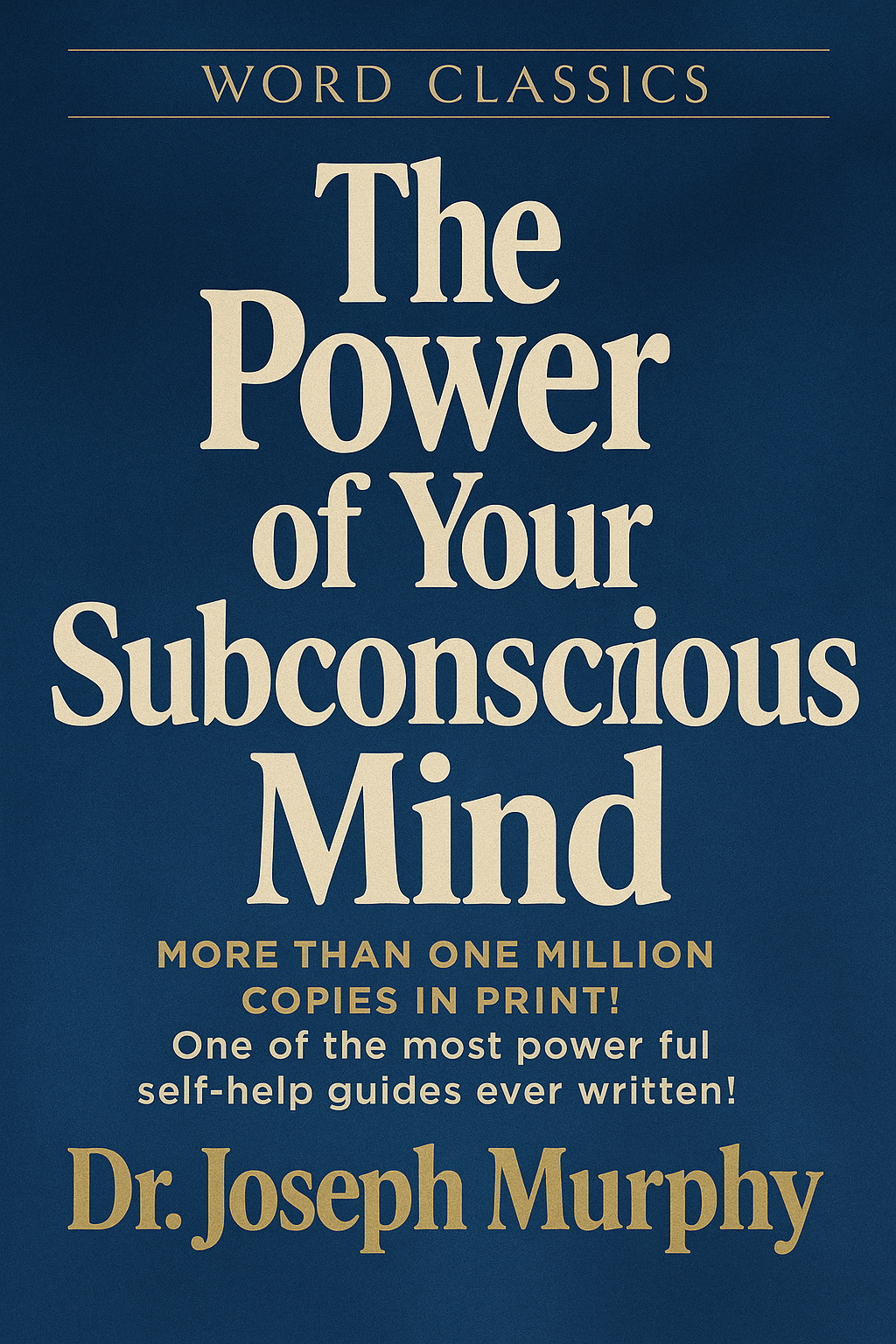 The Power Of Your Subconscious Mind by Joseph Murphy