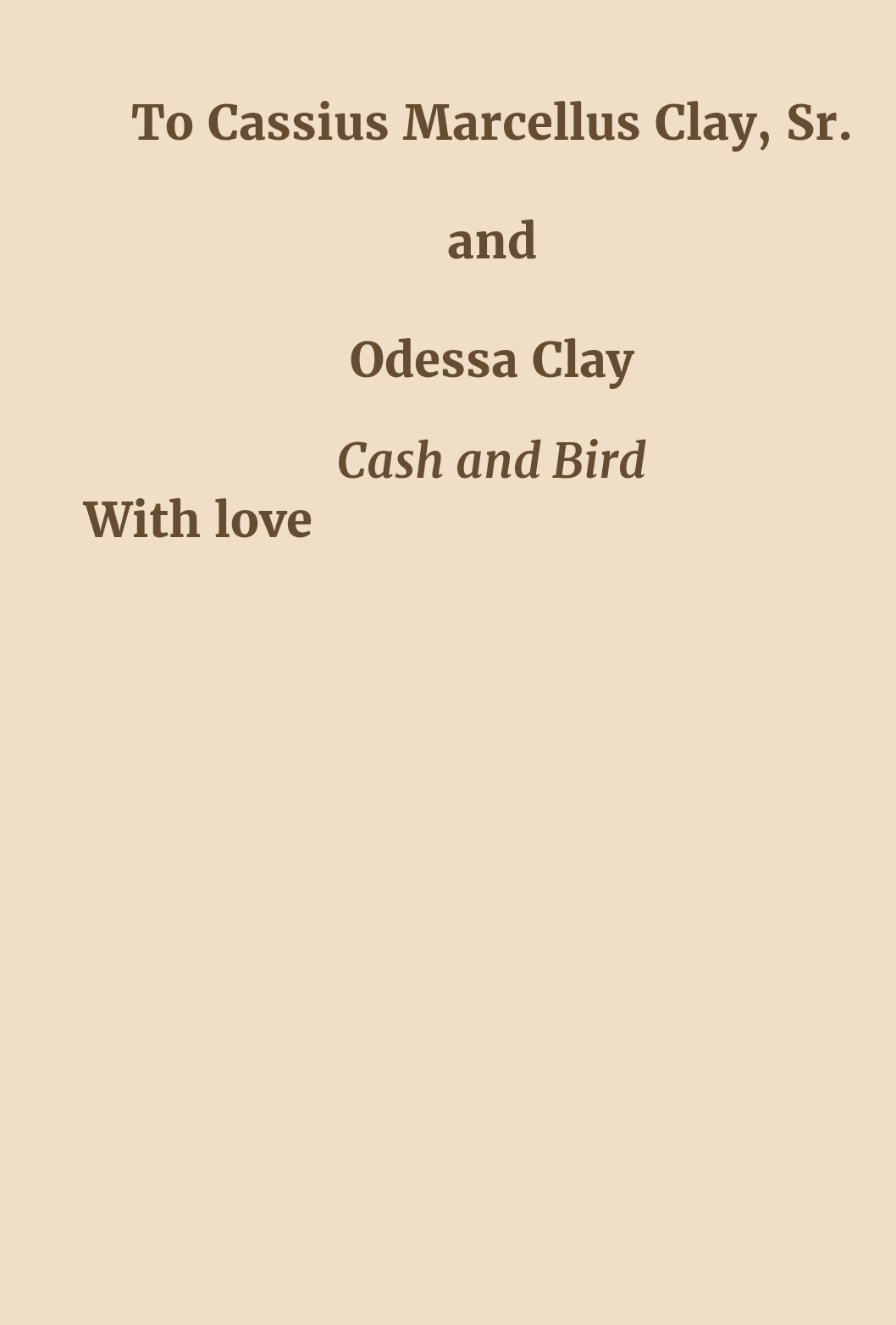 The Greatest: My Own Story, Autobiography of Muhammad Ali