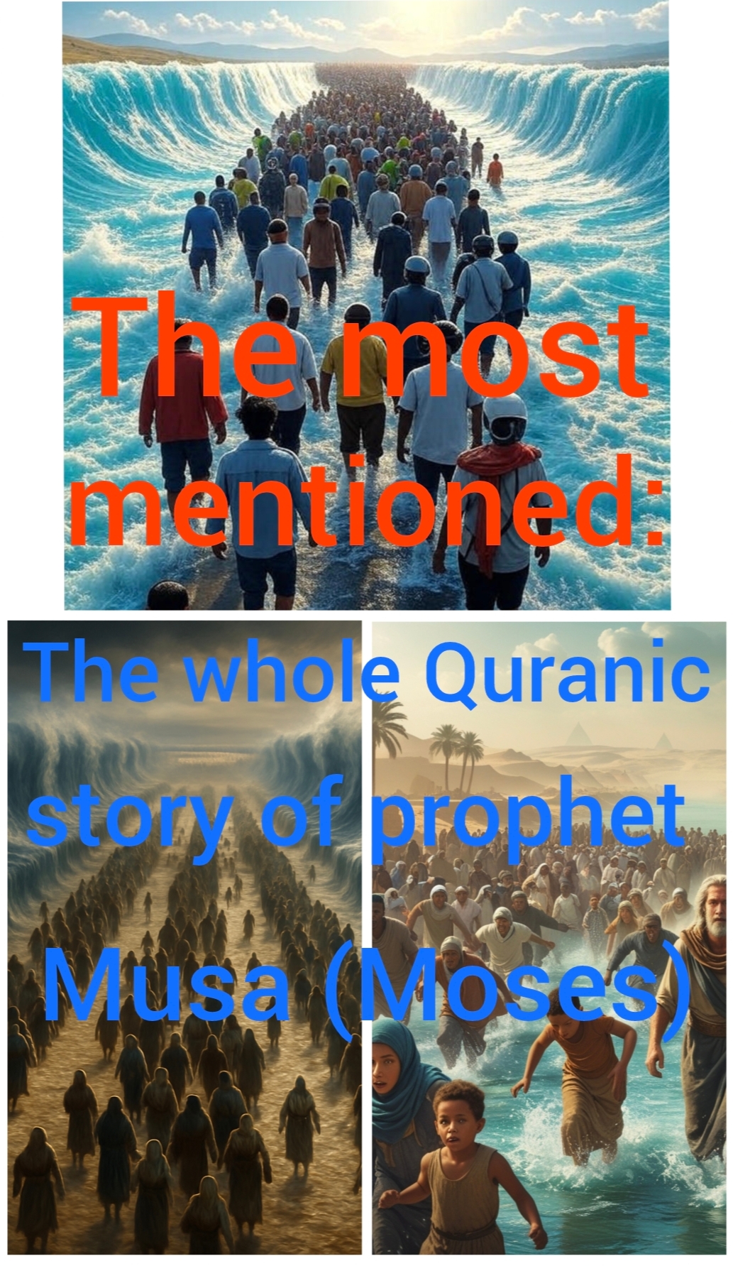 The Whole Quranic Story of Prophet Musa (Moses), The most mentioned prophet in the Quran