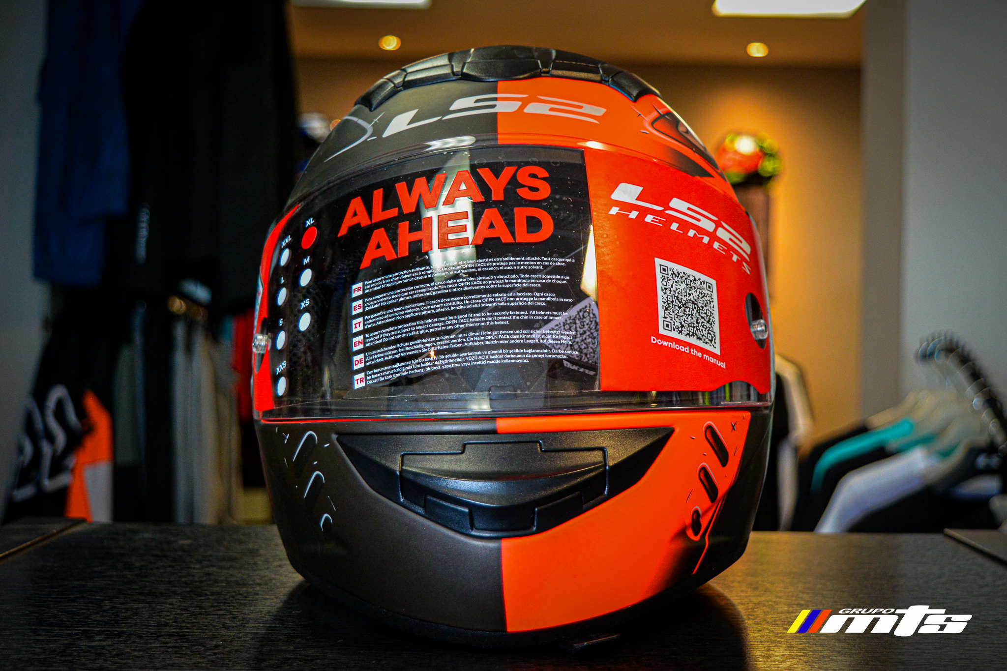 Casco INTEGRAL FF352 ROOKIE STROKE C/SPOILER