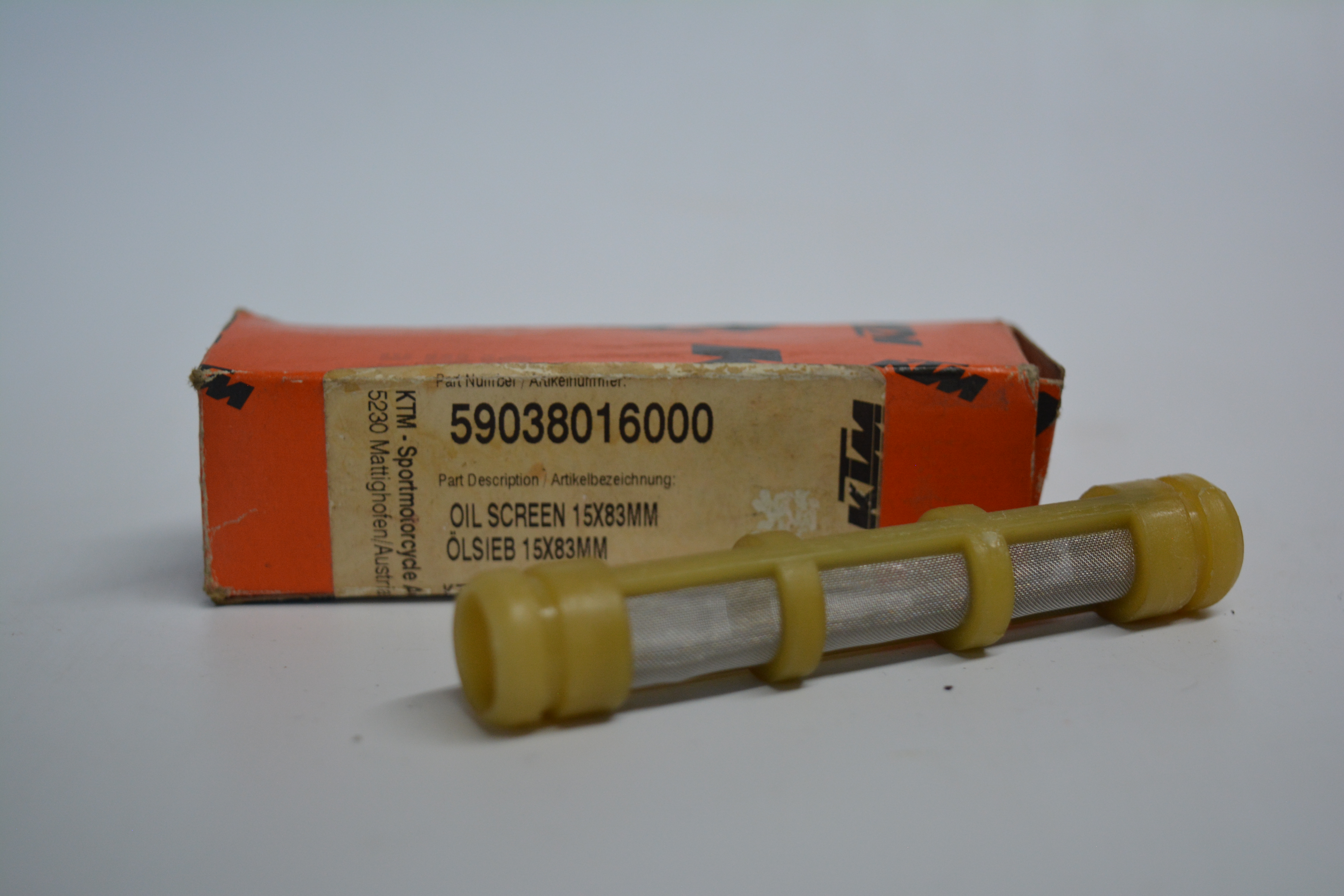 Pantalla De Aceite Ktm Moto 15 X 83 Mm 59038016000