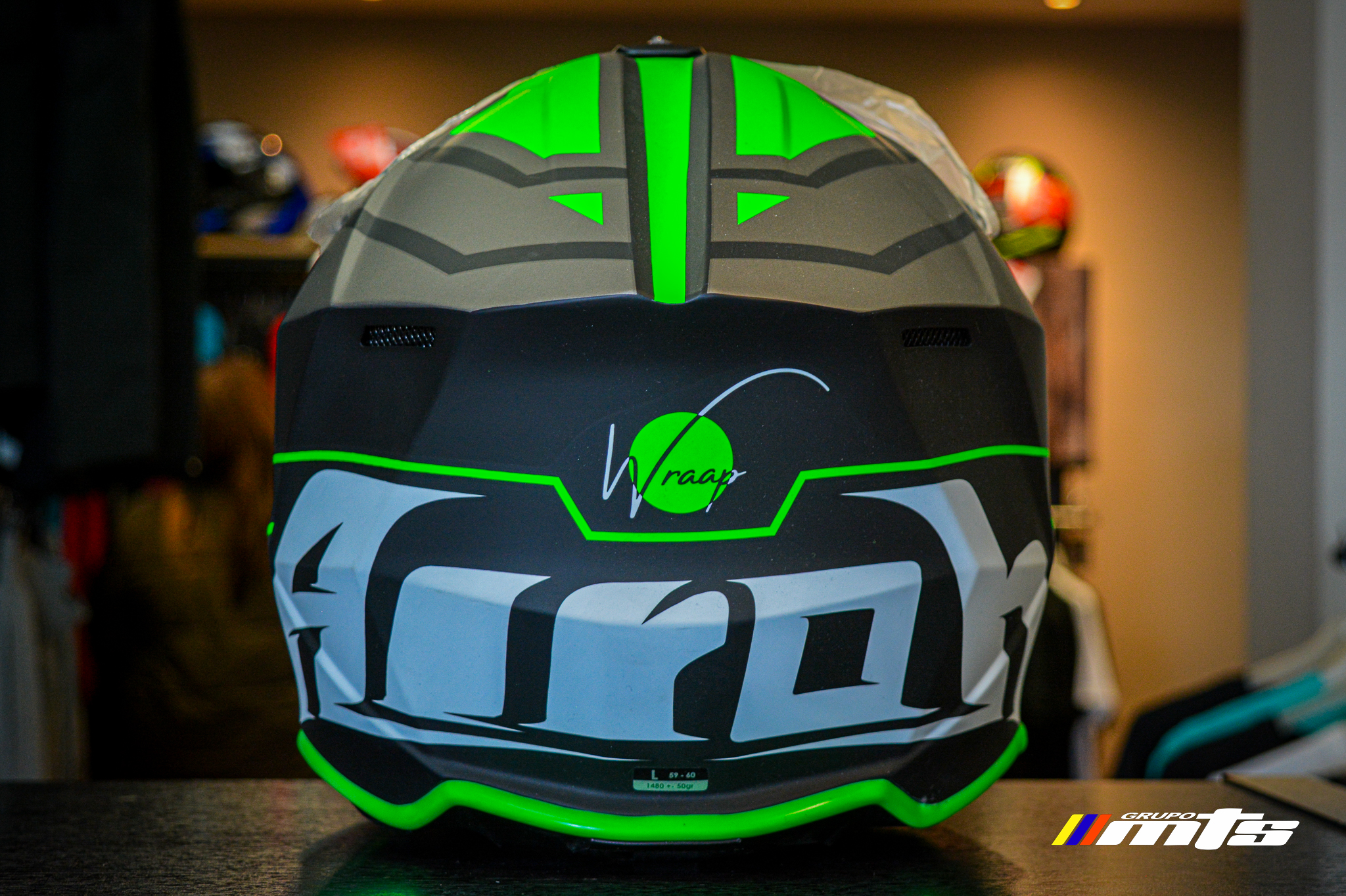 Casco cross WRAAP MOOD