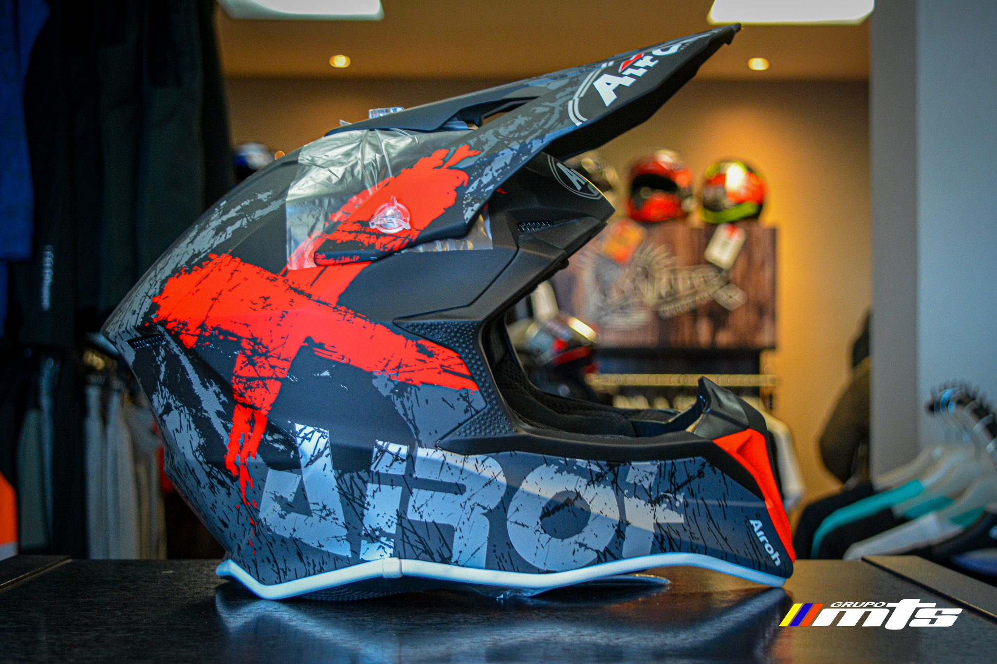 Casco cross WRAAP YOUTH SMILE