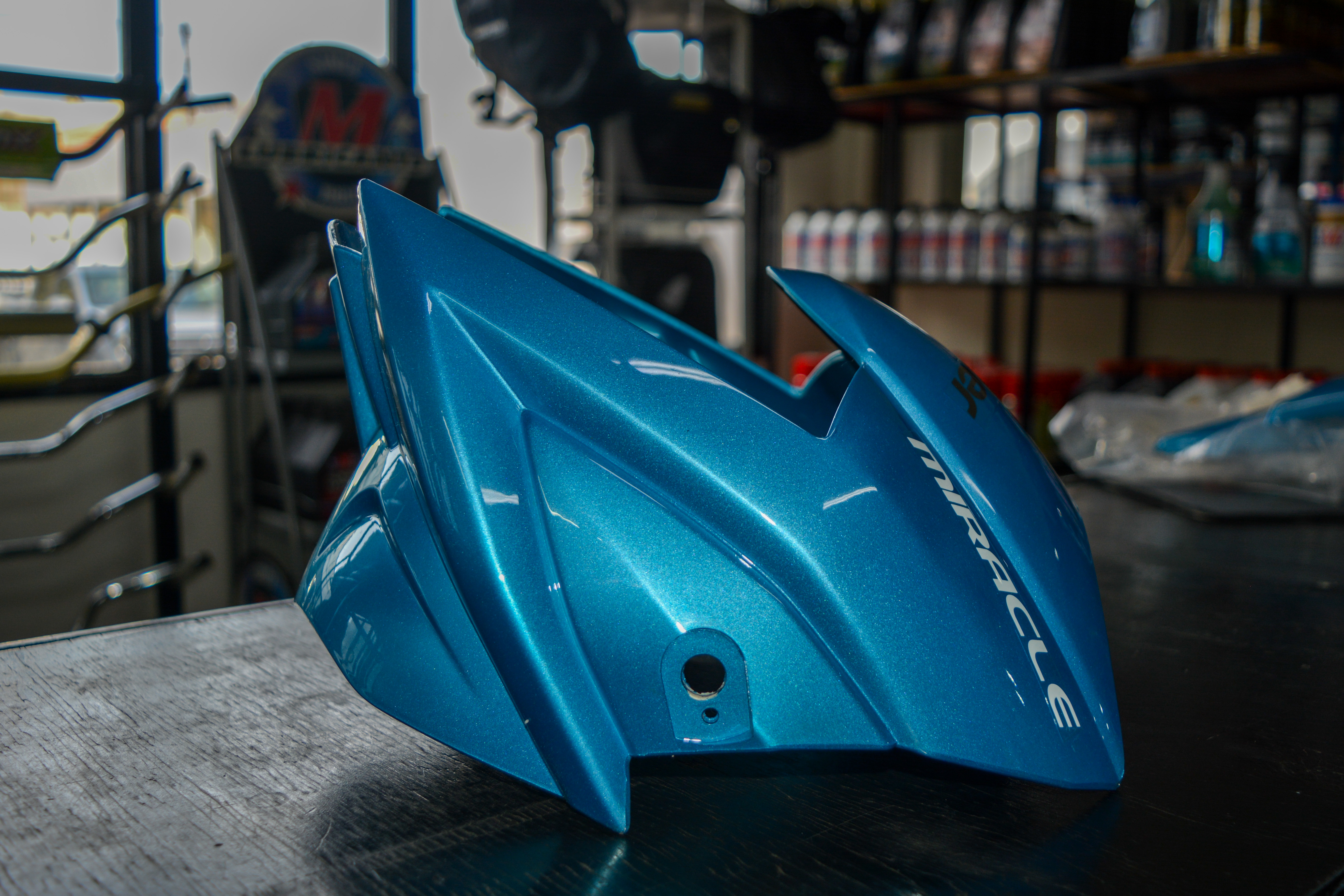 KIT PLASTICO MIRACLE 200 AZUL